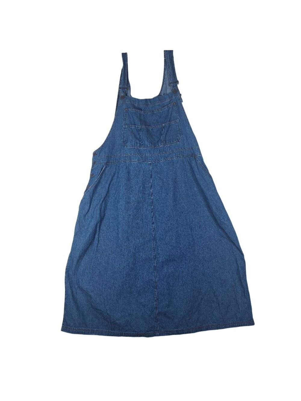 Vingtage Sasson Signature Jean Dress 100% Cotton 80s Modest